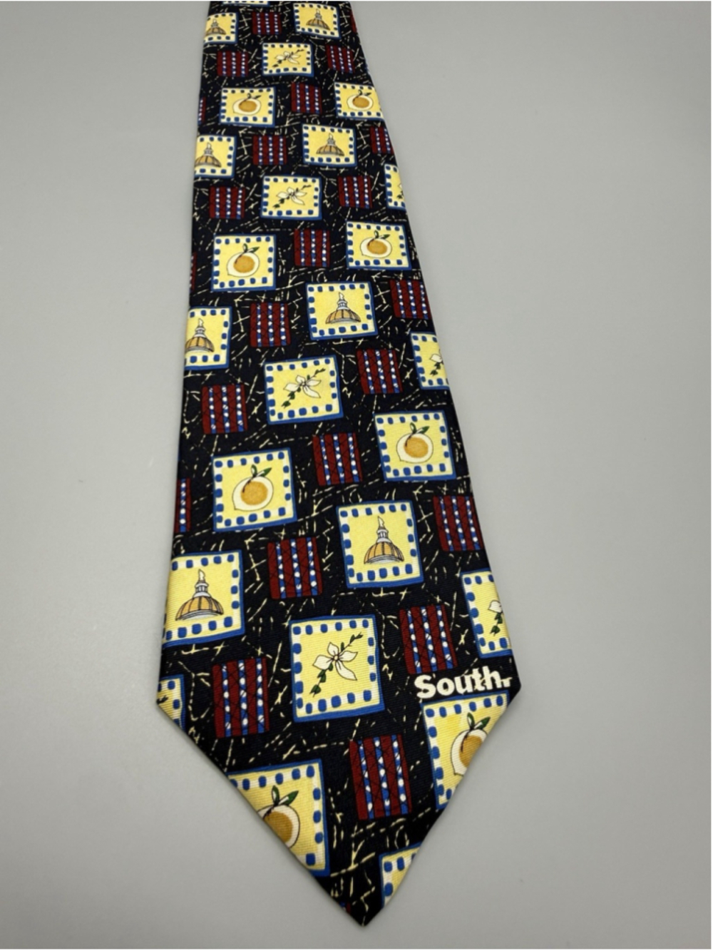 Gallery Collection Christina Desiree Silk Tie Abstract Art Geometric South Dome